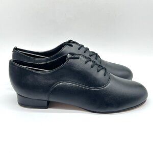 Capezio Mens Size 11 446 Black Overture Oxford Character‎ Dance Shoes